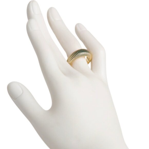 Gorjana Catalina Enamel Ring - Navy - Picture 4 of 5